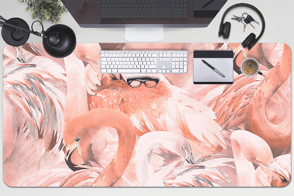 Sous main de bureau Flamants