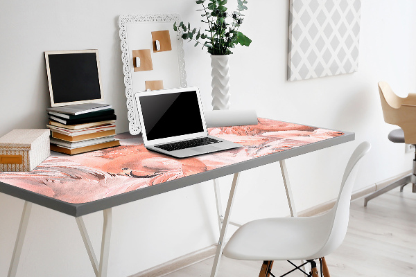 Sous main de bureau Flamants