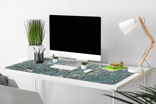 Sous main de bureau fleur de cerisier