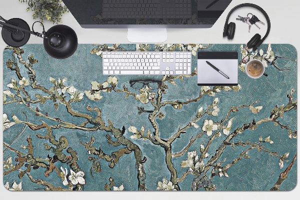 Sous main de bureau fleur de cerisier