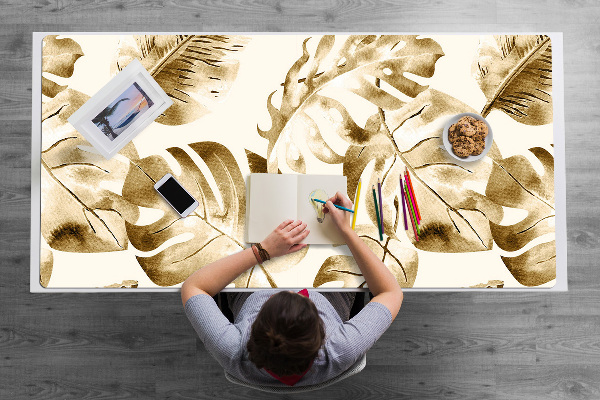 Tapis de bureau Feuilles de palmier