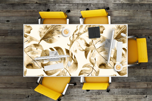 Tapis de bureau Feuilles de palmier