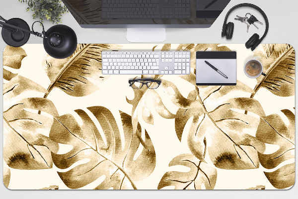 Tapis de bureau Feuilles de palmier