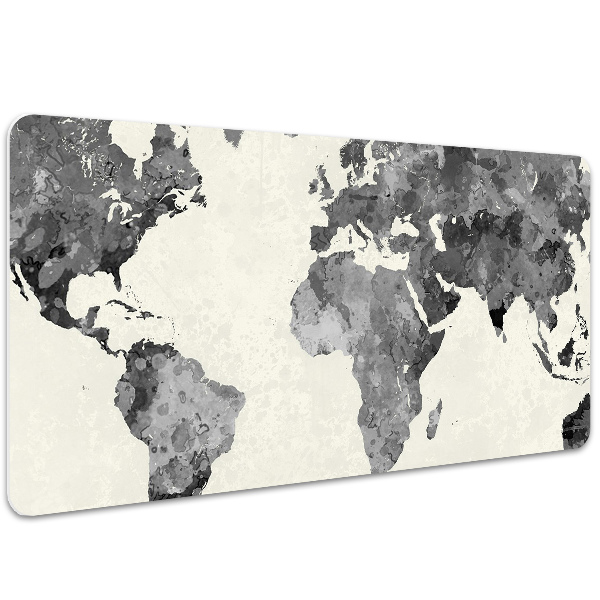 Sous-main bureau Carte du vieux monde