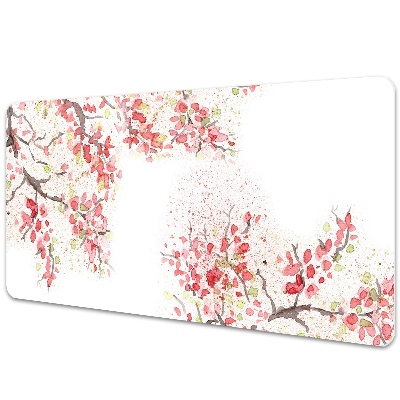 Tapis de bureau fleurs de cerisier