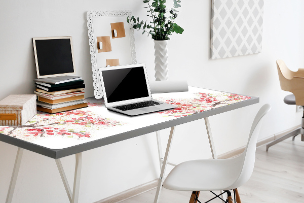 Tapis de bureau fleurs de cerisier