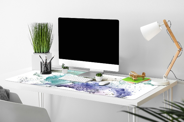 Protège bureau Encre colorée