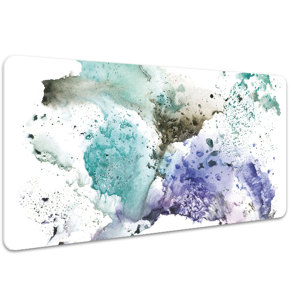 Protège bureau Encre colorée