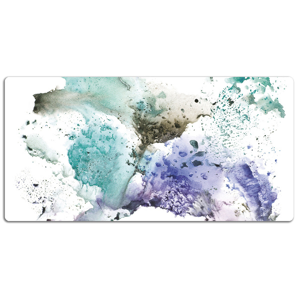 Protège bureau Encre colorée