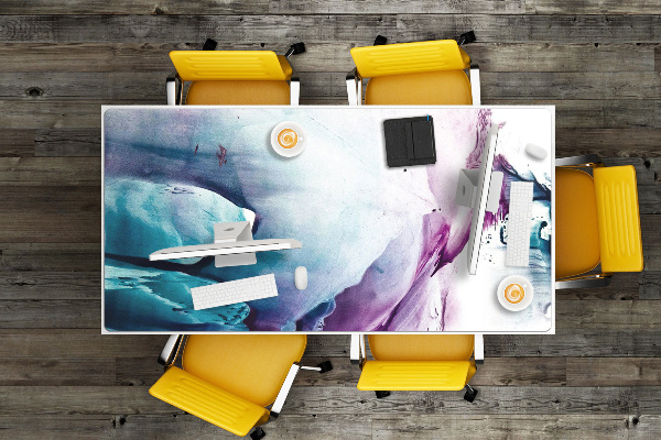 Sous main de bureau Taches de peinture