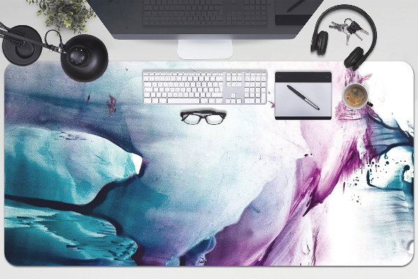 Sous main de bureau Taches de peinture