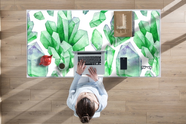 Sous main de bureau Cristaux