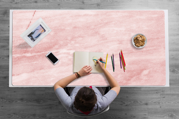 Tapis de bureau Texture rose