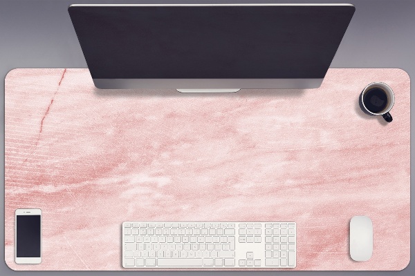 Tapis de bureau Texture rose