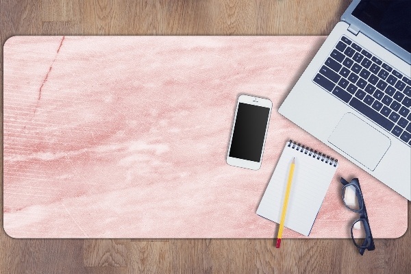 Tapis de bureau Texture rose