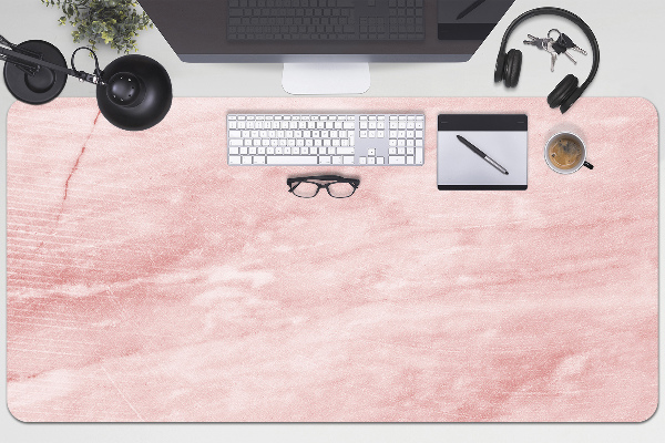 Tapis de bureau Texture rose