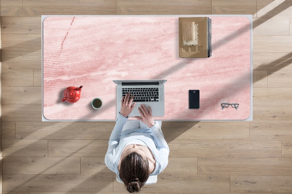 Tapis de bureau Texture rose