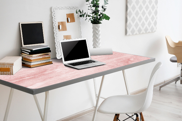 Tapis de bureau Texture rose