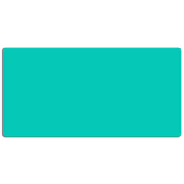 Sous main de bureau Turquoise