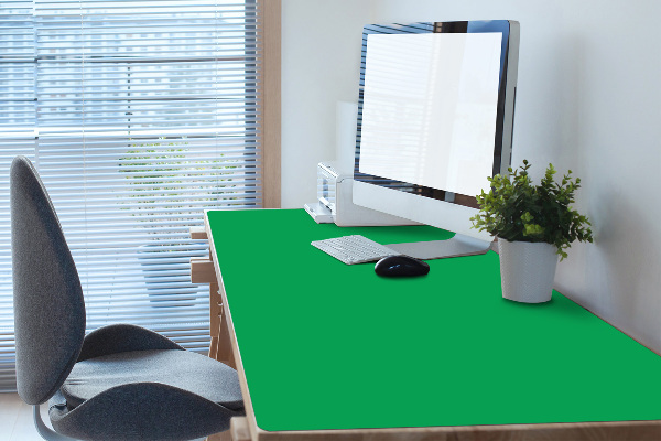 Protège bureau Verte