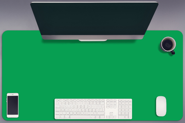 Protège bureau Verte