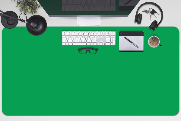 Protège bureau Verte