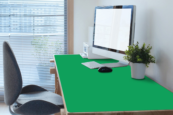 Sous main de bureau Vert