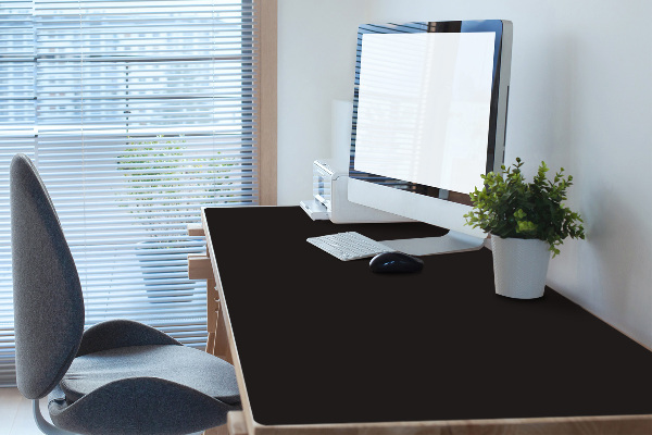 Sous main de bureau Le noir