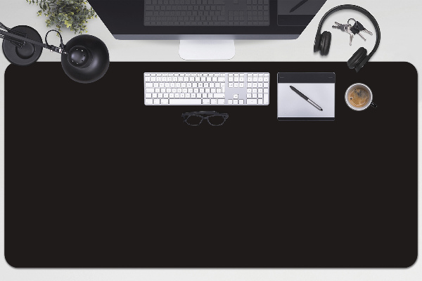 Sous main de bureau Le noir