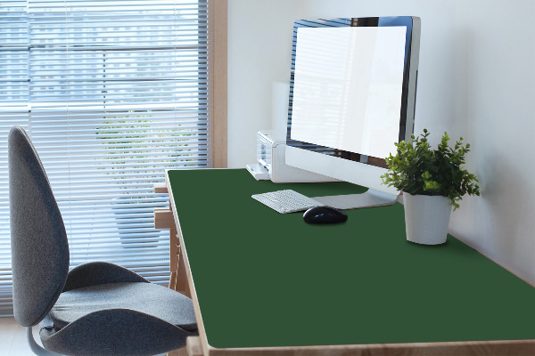 Sous-main bureau Vert foncé