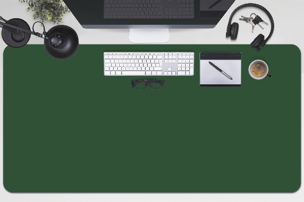 Sous-main bureau Vert foncé