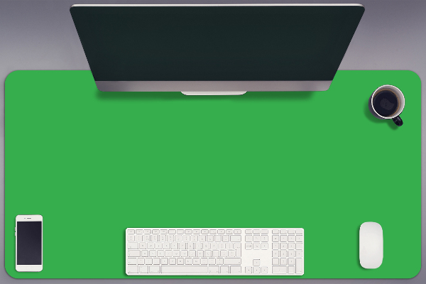 Sous main de bureau Vert clair
