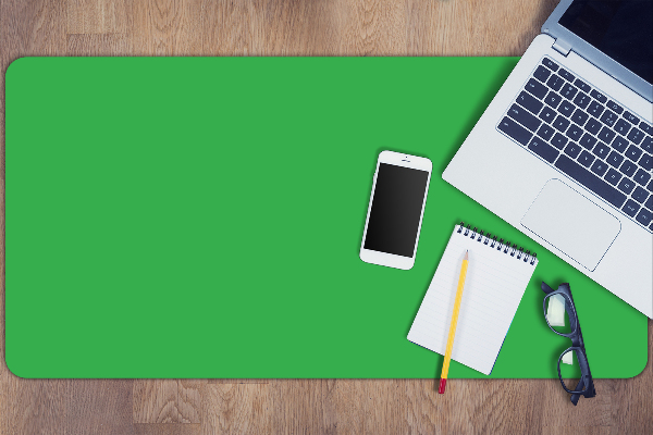 Sous main de bureau Vert clair