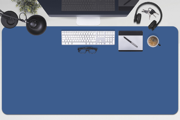 Sous-main bureau Bleu foncé