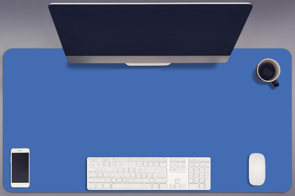 Tapis de bureau Sombre azur