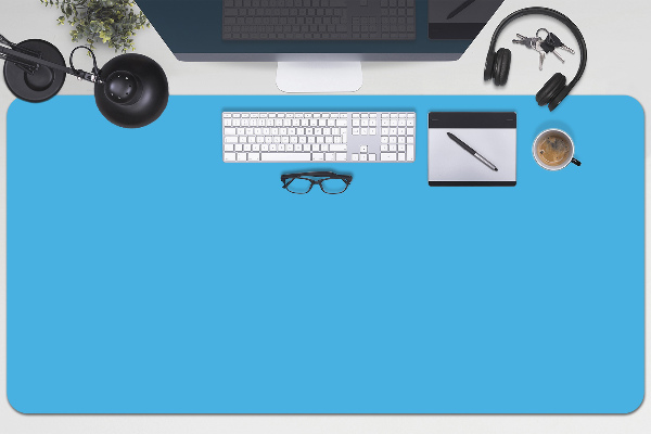 Tapis de bureau Bleu clair