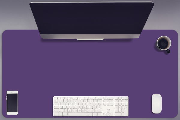 Sous main de bureau Violet