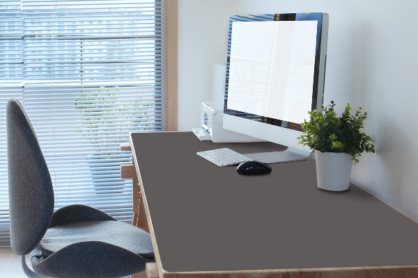 Tapis de bureau Gris foncé