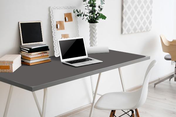 Tapis de bureau Gris foncé