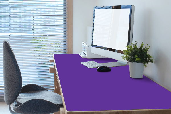 Sous-main bureau Bleu modrakowy