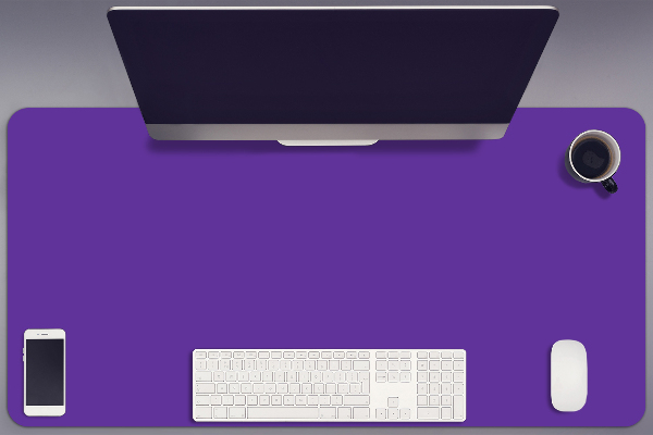 Sous-main bureau Bleu modrakowy