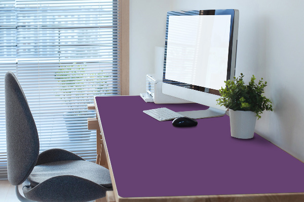 Sous main de bureau Violette