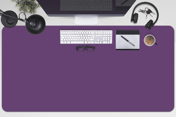 Sous main de bureau Violette