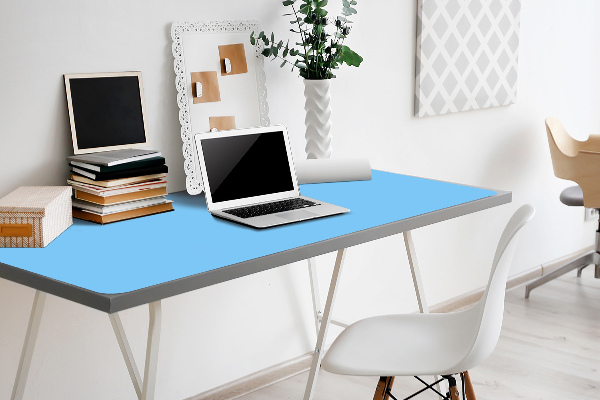 Sous-main bureau Bleu pastel