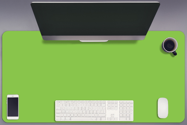 Protège bureau Vert pastel