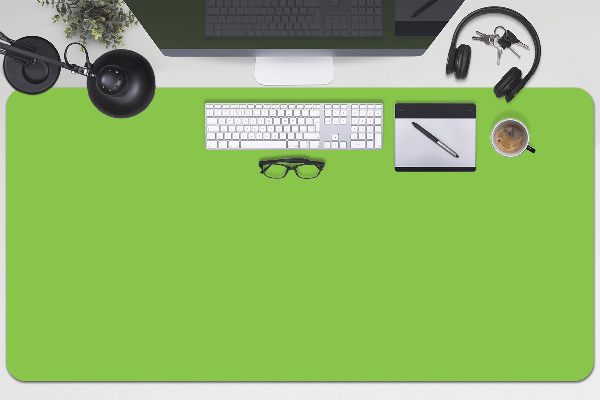 Protège bureau Vert pastel