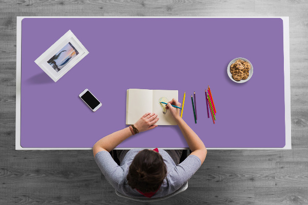 Sous main de bureau Lavande