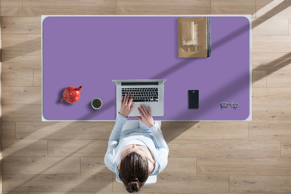 Sous main de bureau Lavande