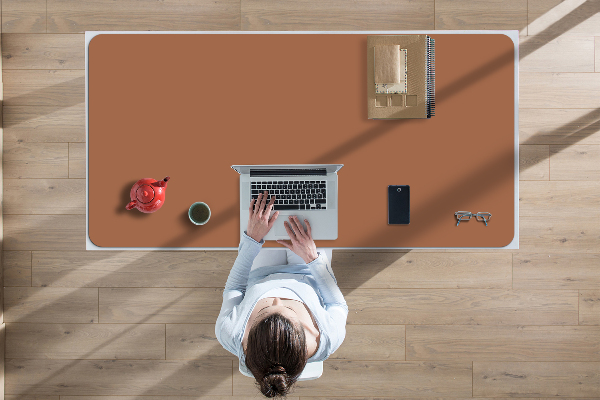 Sous main de bureau Le cuivre