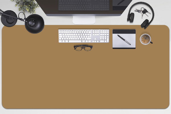 Sous main de bureau doré